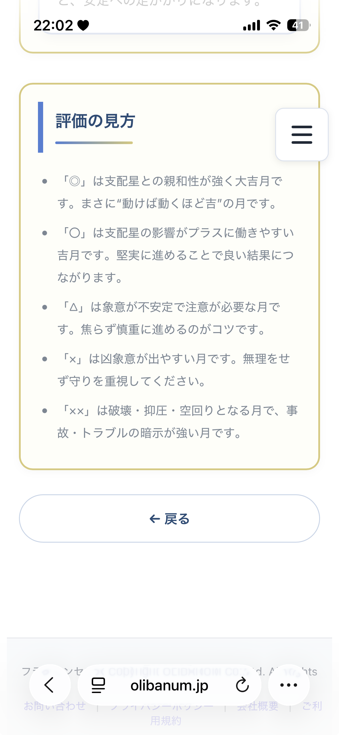 記号の見方のイメージ